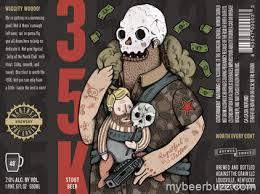 Against the Grain 35k Nitro beer Label Full Size