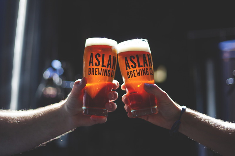 Aslan Organic Oktoberfestbier beer Label Full Size