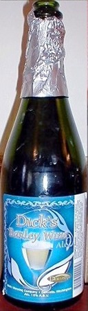Dick's Barley Wine beer Label Full Size