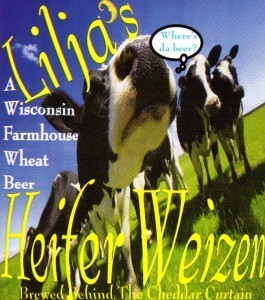 Sand Creek Lilja's beer Label Full Size