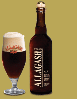 Allagash Four 2008 beer Label Full Size