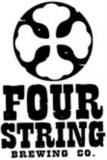 Four String White IPA Infused with Lemon Balm and Wild Madagascar Peppercorns beer Label Full Size