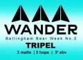 Wander Belgian Tripel beer Label Full Size