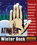 Atwater Winter Bock beer Label Full Size