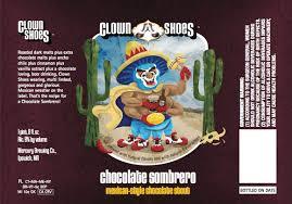 Clown Shoes Sombrero Chile beer Label Full Size