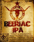 Texas Big Beer Beeriac IPA beer