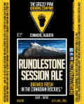 Rundlestone Session Ale beer Label Full Size