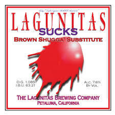Lagunitas Double Dry Hopped Sucks beer Label Full Size