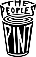 Peoples Pint Natural Blonde beer Label Full Size