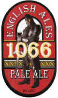 English Ales 1066 beer Label Full Size