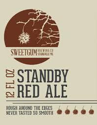 Sweetgum Standby beer Label Full Size