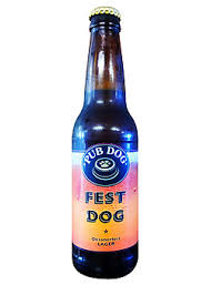Pub Dog  Octoberfest beer Label Full Size