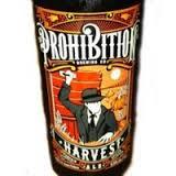 Prohibition Harvest Pumpkin beer Label Full Size