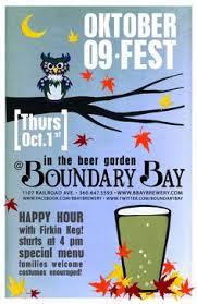 Boundary Bay Oktoberfest beer Label Full Size