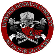 Ironfire Jack Daniels Barrel-Aged Outcast Dead 2013 beer Label Full Size