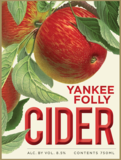 Yankee Folly Cider beer