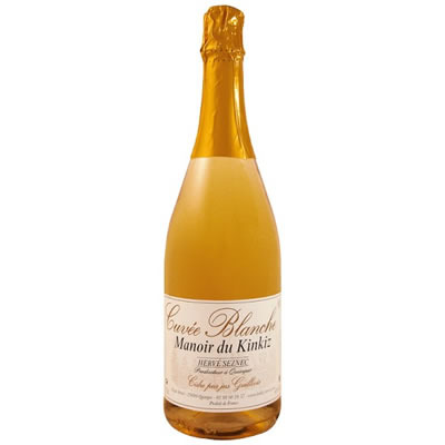 Manoir du Kinkiz Cuvee Blanche beer Label Full Size
