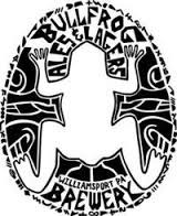 Bullfrog Funny Farmhouse Cider with Apricot beer Label Full Size