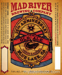 Mad River Old Ale beer Label Full Size