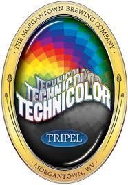 Morgantown Technicolor Tripel beer Label Full Size