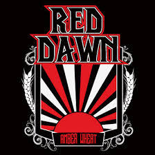 Carson's Carsons Red Dawn Amber Wheat beer Label Full Size