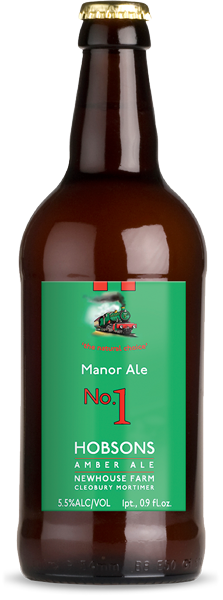 Hobsons Manor beer Label Full Size