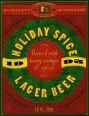 Lakefront Holiday Spice 2007 beer Label Full Size