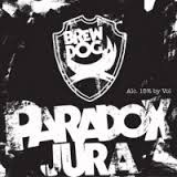 BrewDog Paradox Jura 2012 beer Label Full Size