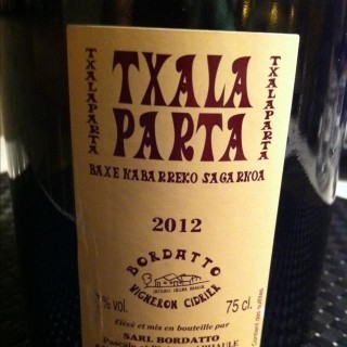Bordatto Etxaldea Txala Parta beer Label Full Size
