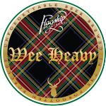 Flagship Wee Heavy beer Label Full Size