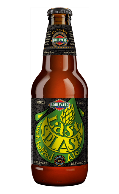 Boulevard Last Splash Wet Hop Pale Ale beer Label Full Size