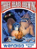 Three Heads Wendigo Winter Ale beer Label Full Size