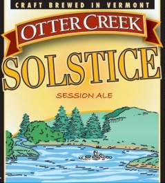 Otter Creek Solstice beer Label Full Size