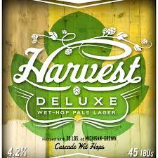 Wolverine State Harvest Deluxe beer Label Full Size