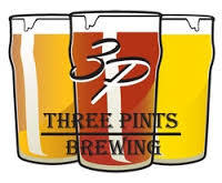 Three Pints Mild Pale Ale beer Label Full Size