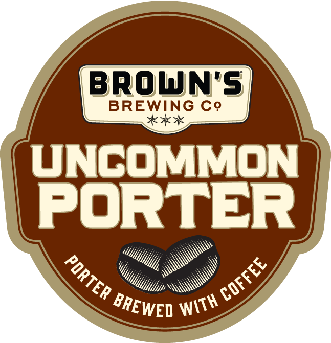 Brown's Uncommon Coffee Porter beer Label Full Size