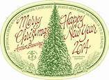 Anchor Merry Christmas Happy New Year 2014 beer
