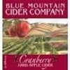 Blue Mountain Cranberry Cider beer