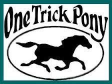 One Trick Pony Christmas Stallion beer Label Full Size