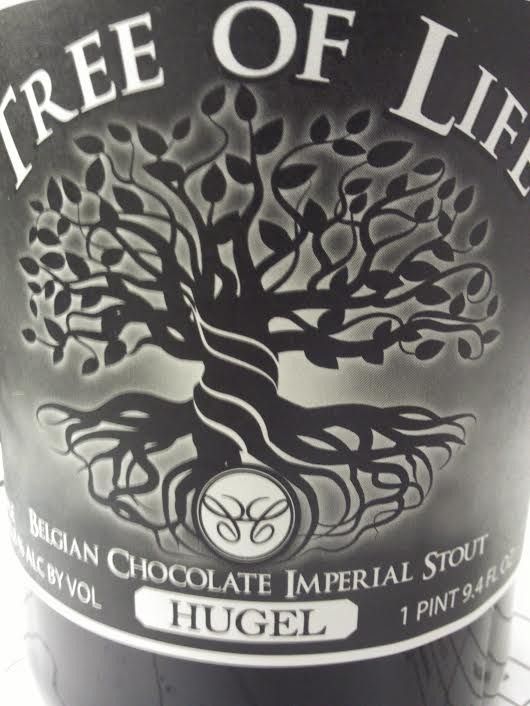 Schubros Tree Of Life Belgian Chocolate Imperial Stout W/Vanilla beer Label Full Size