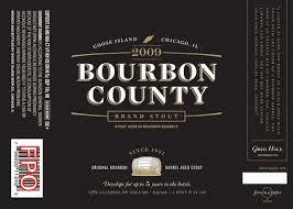Goose Island Bourbon County Brand Stout 2006 beer Label Full Size