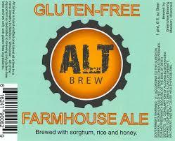 Greenview Gluten Free Farmhouse Ale beer Label Full Size