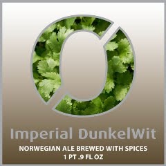 Nøgne Ø  Imperial Dunkel Wit beer Label Full Size