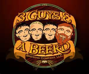 3 Guy's & A Beer'd Butterscotch White Ale beer Label Full Size
