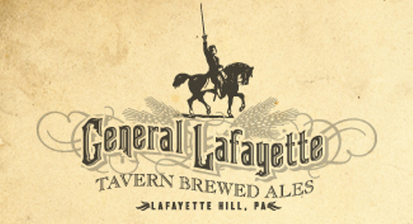General Lafayette Copper Crow IPA beer Label Full Size