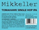 Mikkeller Single Hop Tomahawk beer