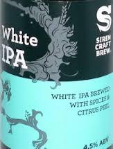 Siren White Tips IPA beer Label Full Size