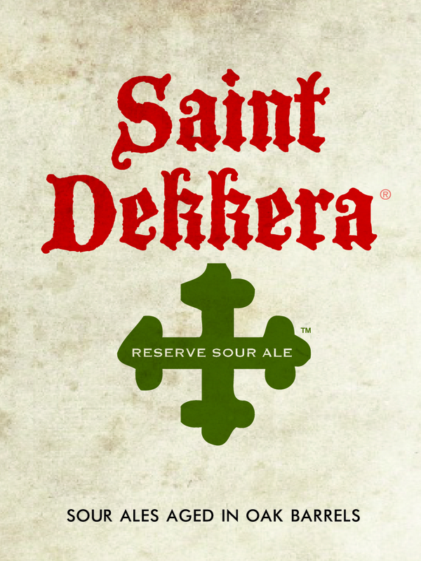 DESTIHL Saint Dekkera Reserve Sour Ale: Framboise (Raspberry Lambic) beer Label Full Size