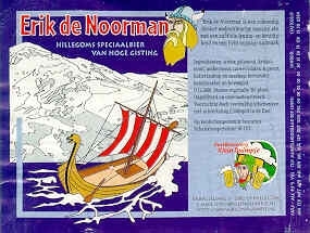 Klein Duimpje Erik de Noorman beer Label Full Size