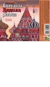 Klein Duimpje Imperial Russian Stout beer Label Full Size